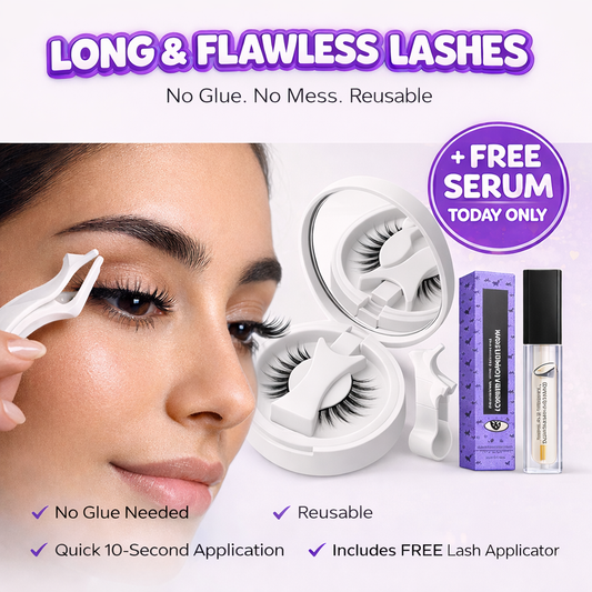 LashLux™  Instant Flawless Lashes — No Glue. No Mess. Just 10 Seconds.